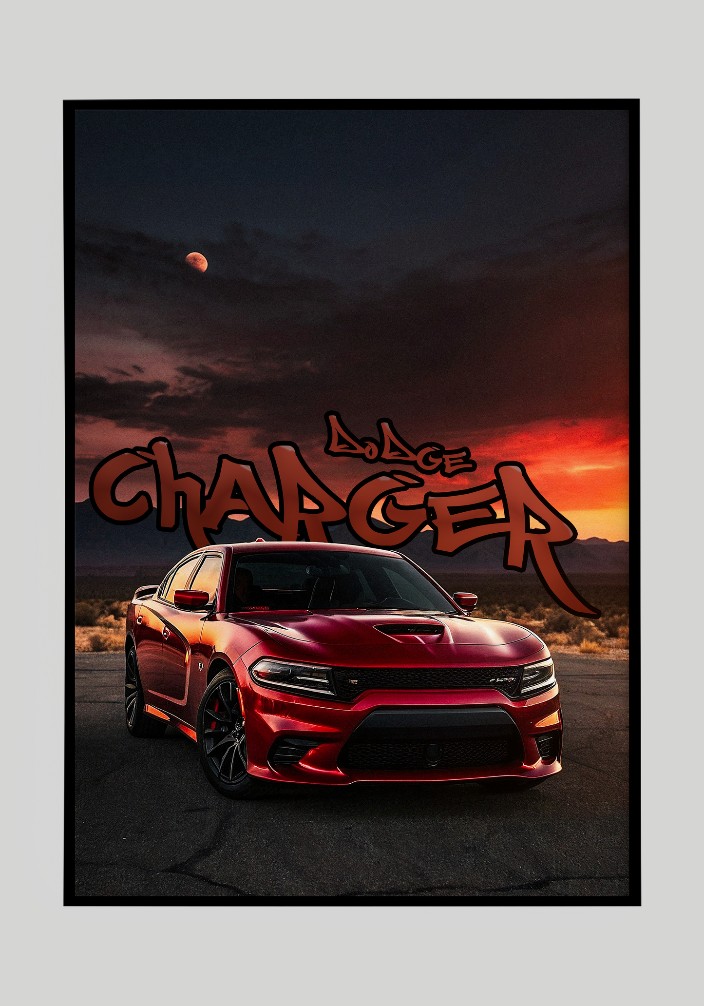 Plakat Dodge Charger+