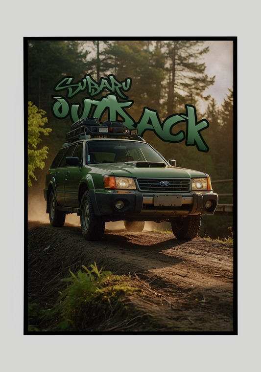 Plakat Subaru Outback+