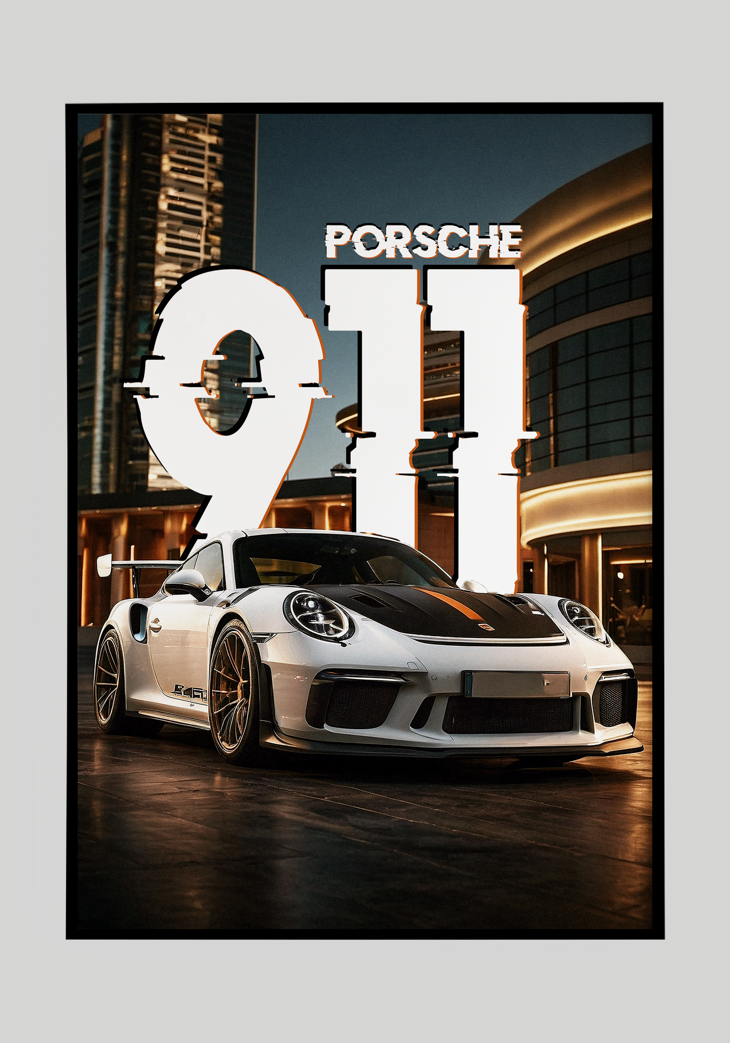 Plakat Porsche 911+