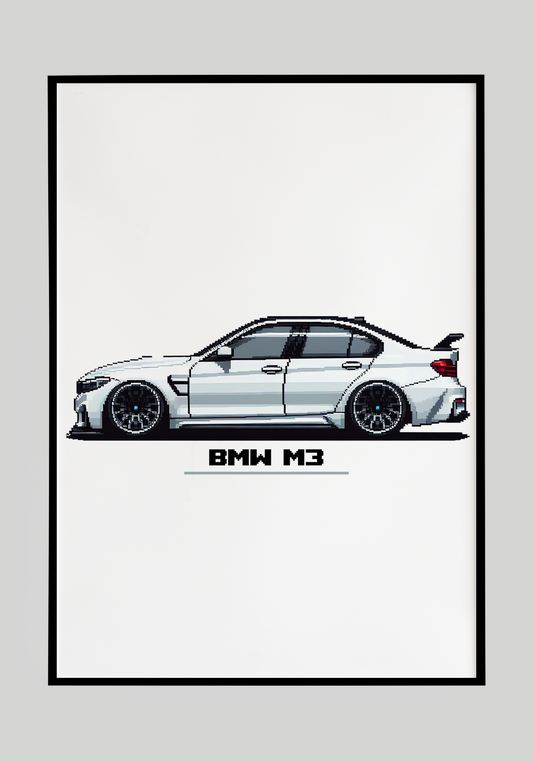 Plakat BMW M3 X