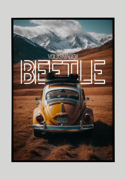 Plakat Volkswagen Beetle+