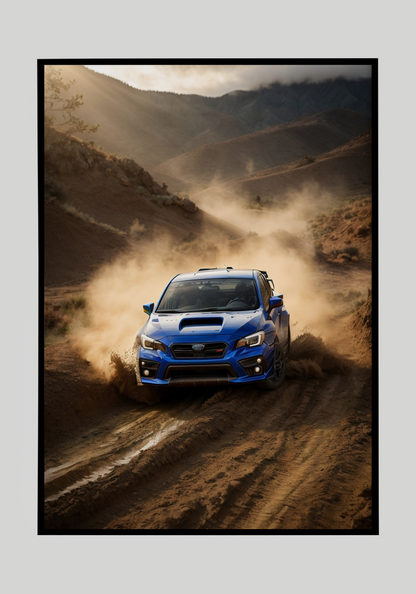 Plakat Subaru WRX