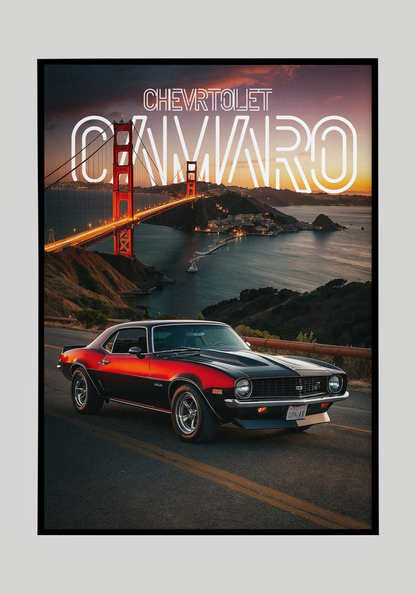 Plakat Chevrolet Camaro Classic+