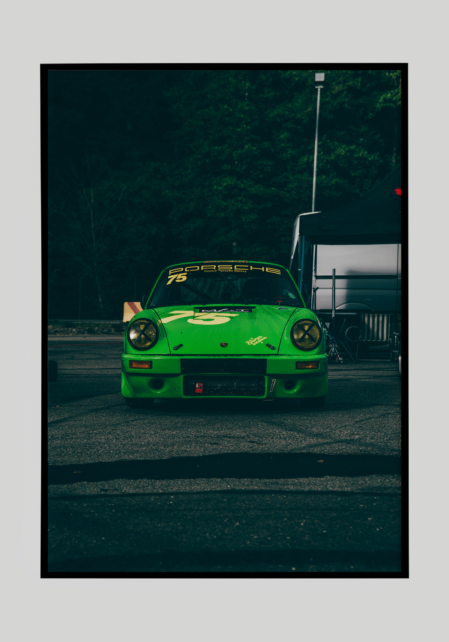 Plakat Stare Porsche - Plakart Lab