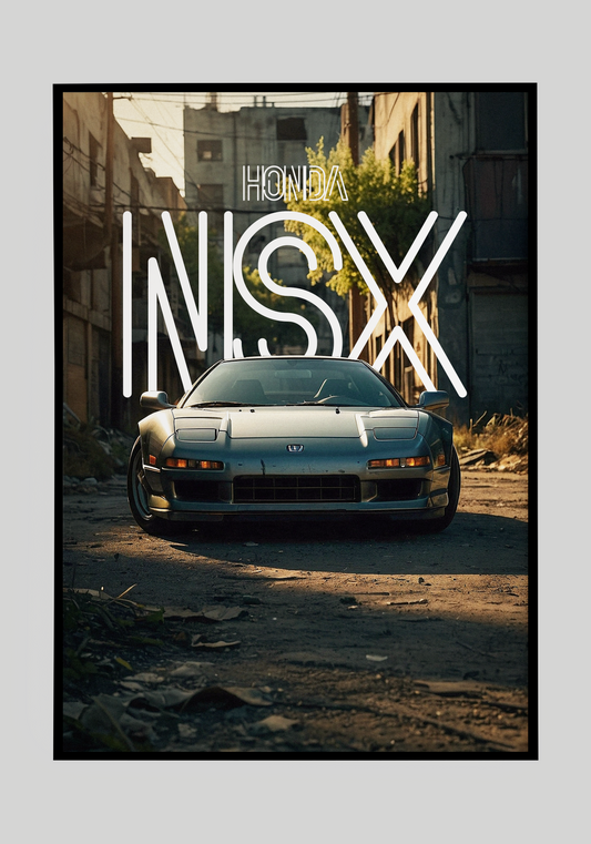 Plakat Honda NSX+