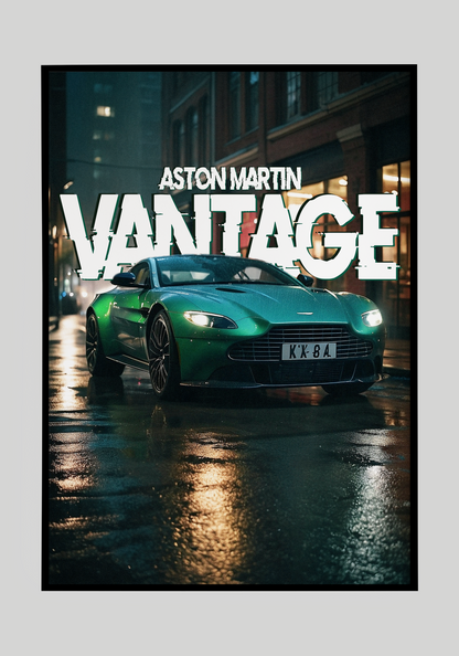 Plakat Aston Martin Vantage+