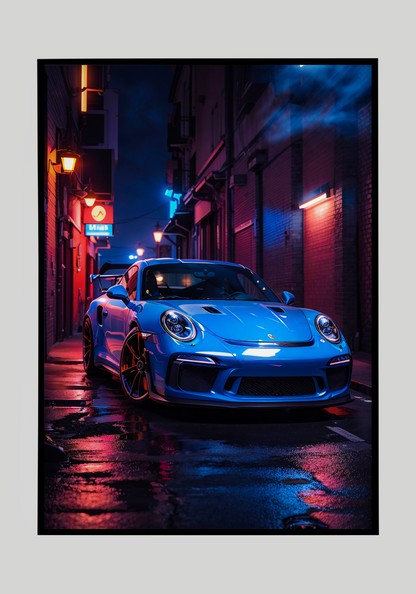 Plakat Porsche 911