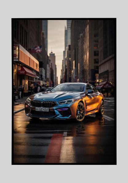 Plakat BMW M8