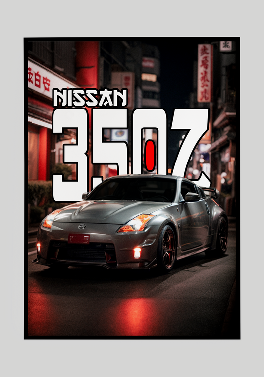 Plakat Nissan 350Z+