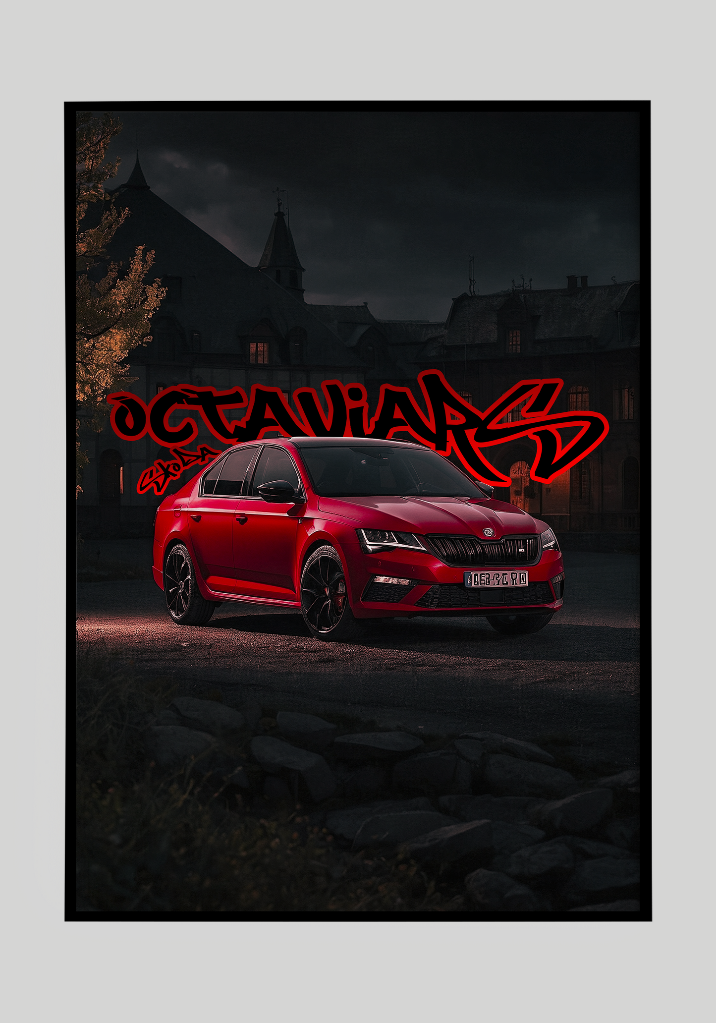 Plakat Skoda Octavia RS+