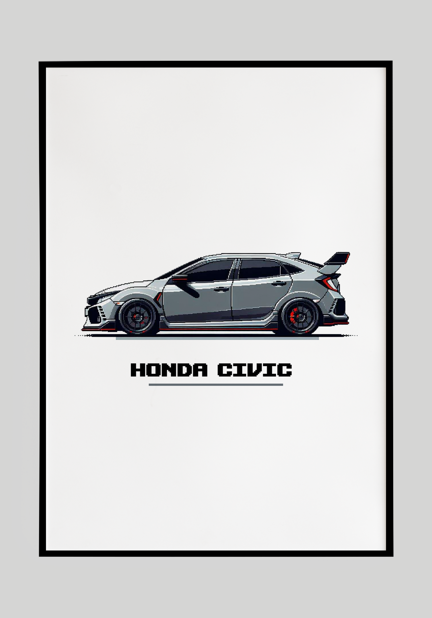 Plakat Honda Civic Type R X