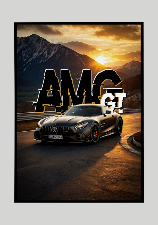 Plakat Mercedes AMG GT+