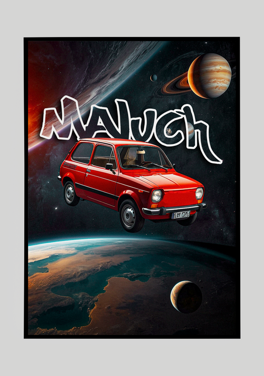 Plakat Fiat 126P "Maluch"+