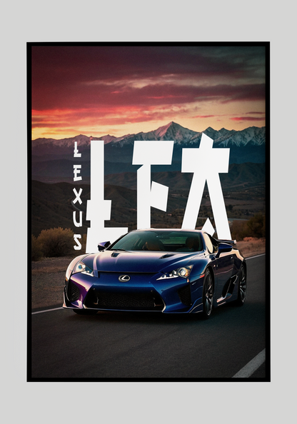 Plakat Lexus LFA+