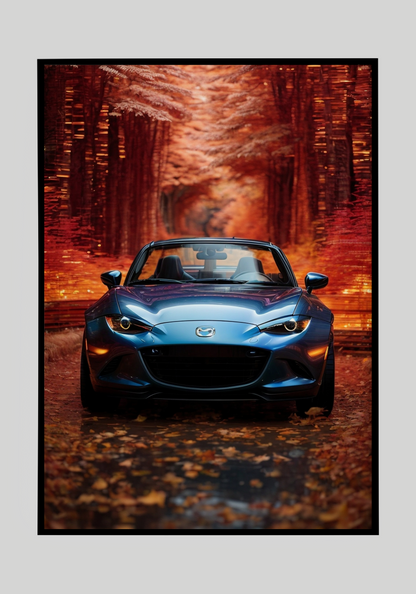 Plakat Mazda MX5