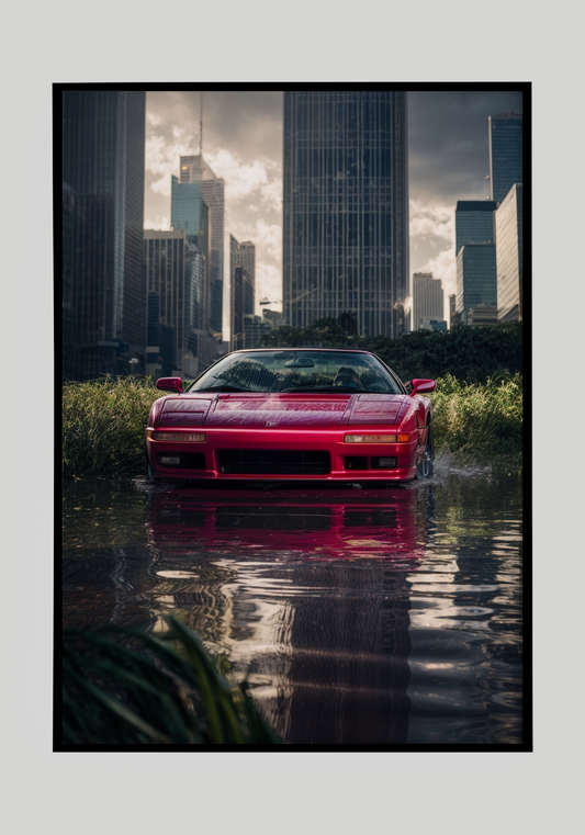 Plakat Honda NSX Gen1