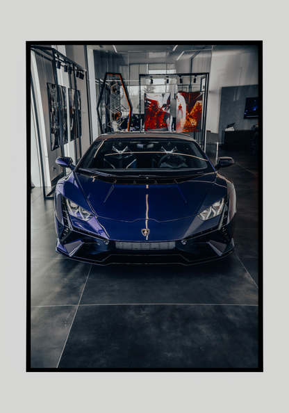 Plakat Lamborghini Huracan Tecnica