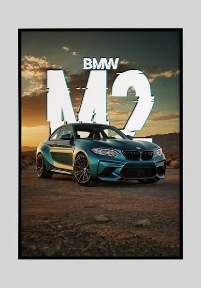 Plakat BMW M2+