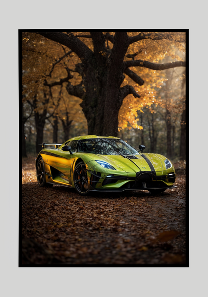 Plakat Koenigsegg Jesko