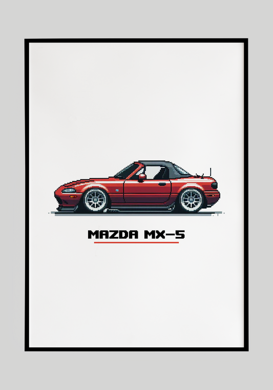 Plakat Mazda MX-5 X