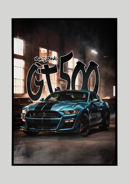 Plakat Mustang GT500+