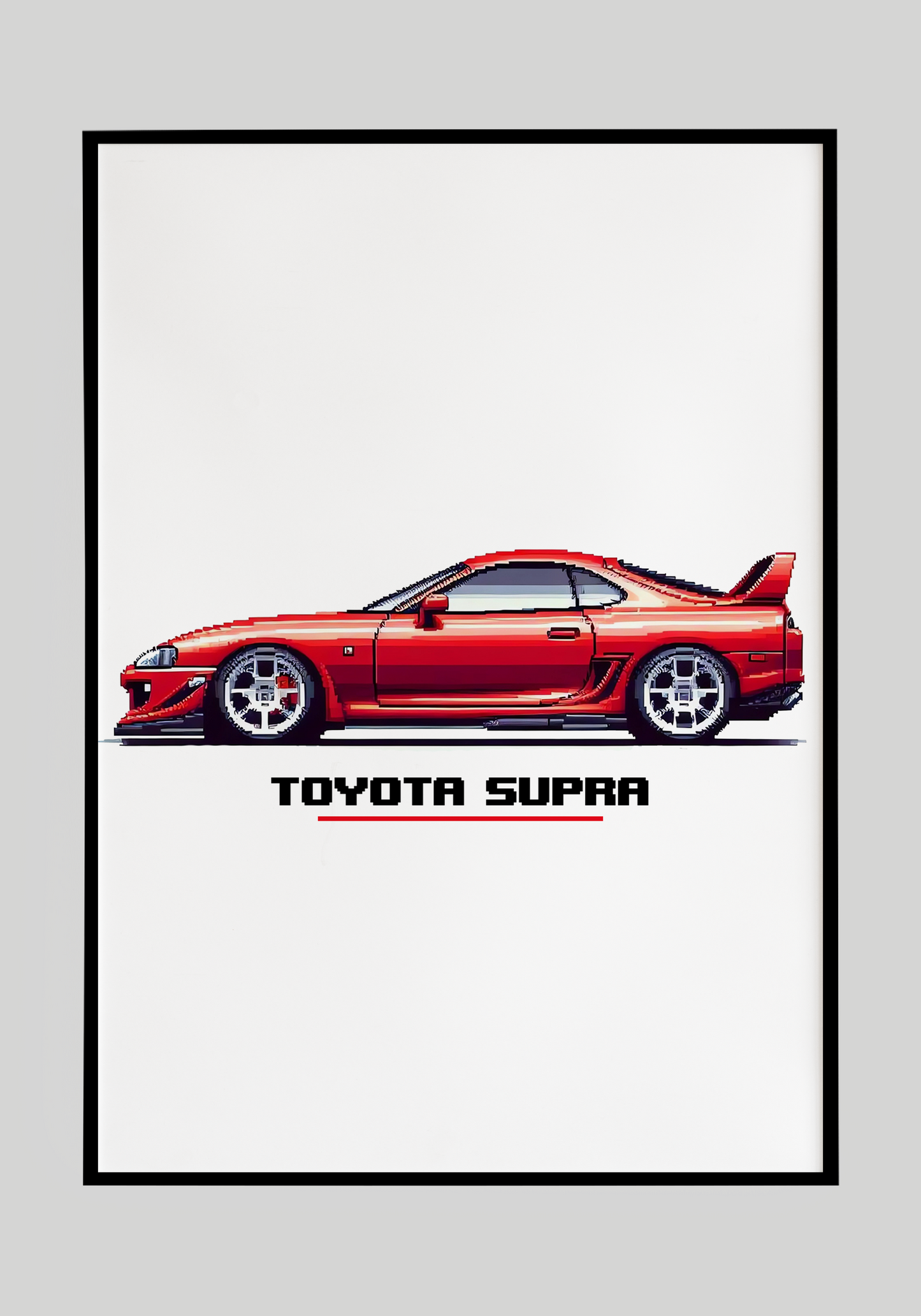 Plakat Toyota Supra MK4 X