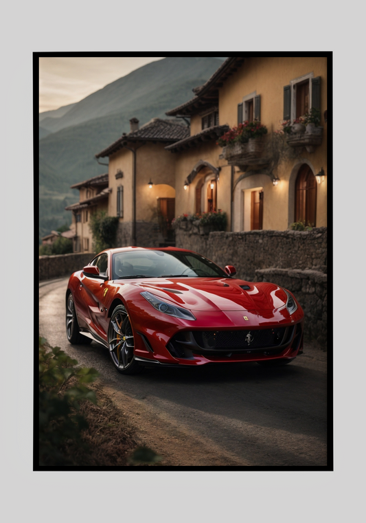 Plakat Ferrari 812