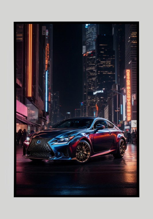 Plakat Lexus RC F