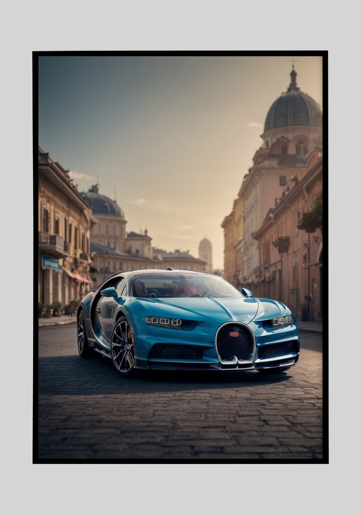 Plakat Bugatti Chiron