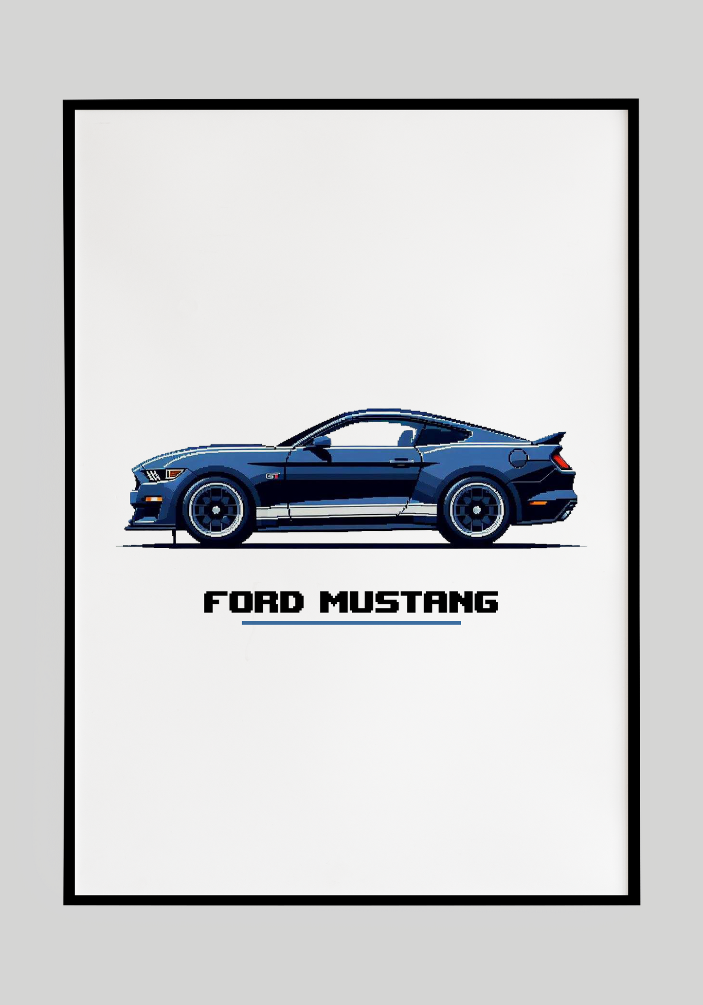 Plakat Ford Mustang X