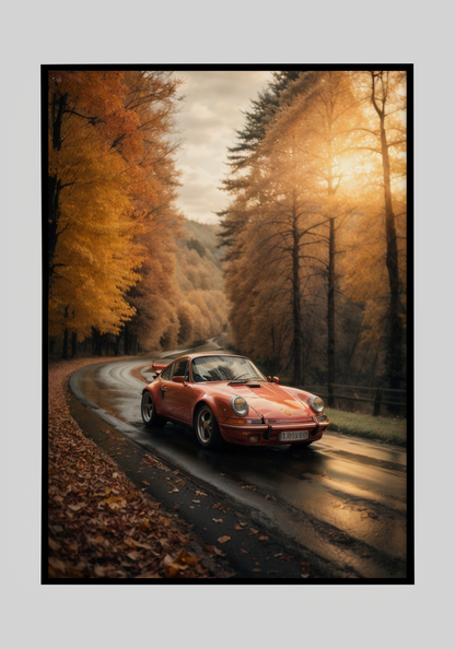 Plakat Porsche Classic 911