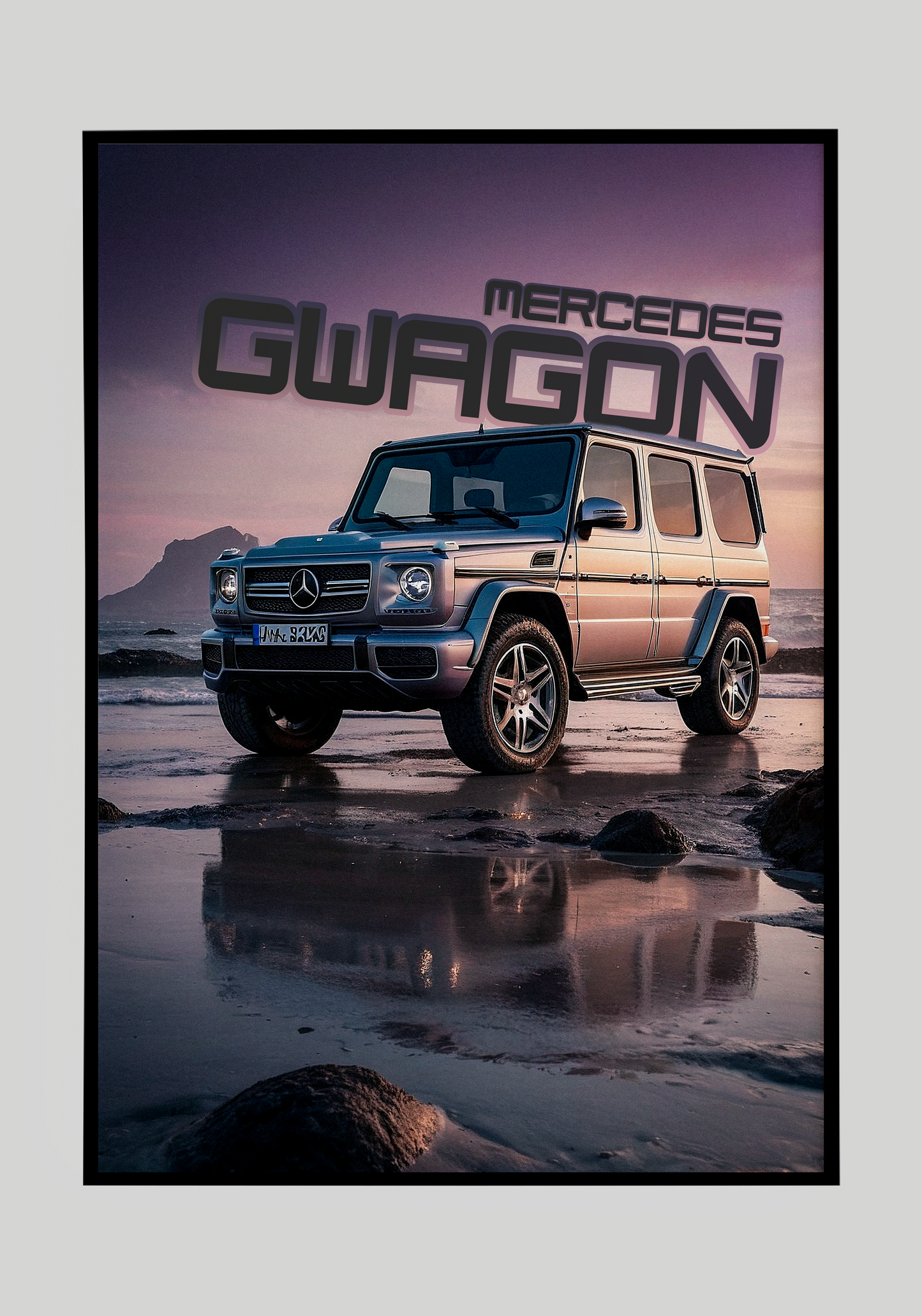 Plakat Mercedes G63 G Wagon+