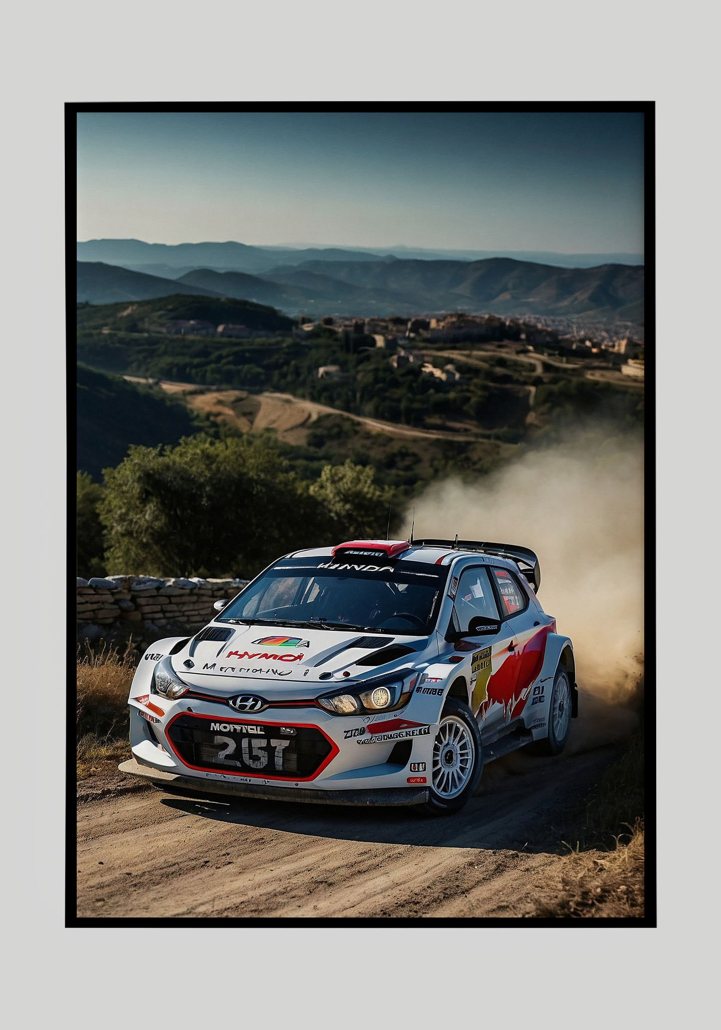 Plakat Hyundai I20 Rally