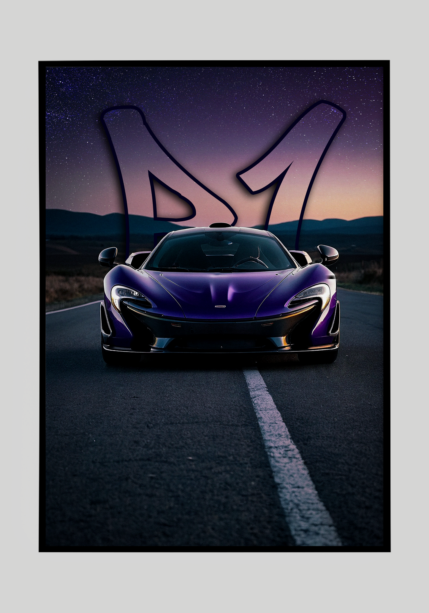 Plakat Mclaren P1+