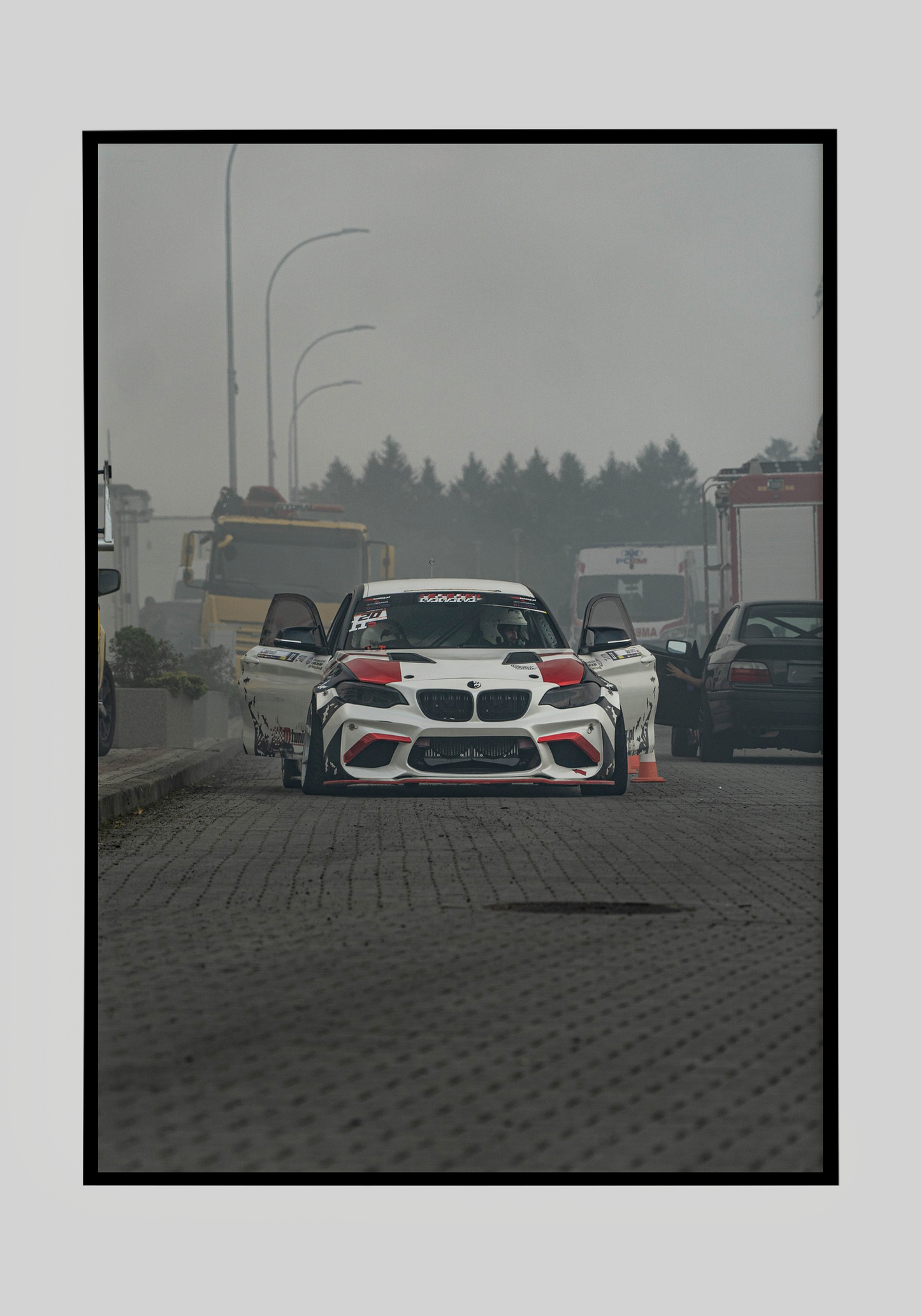 Plakat BMW M2 Drift