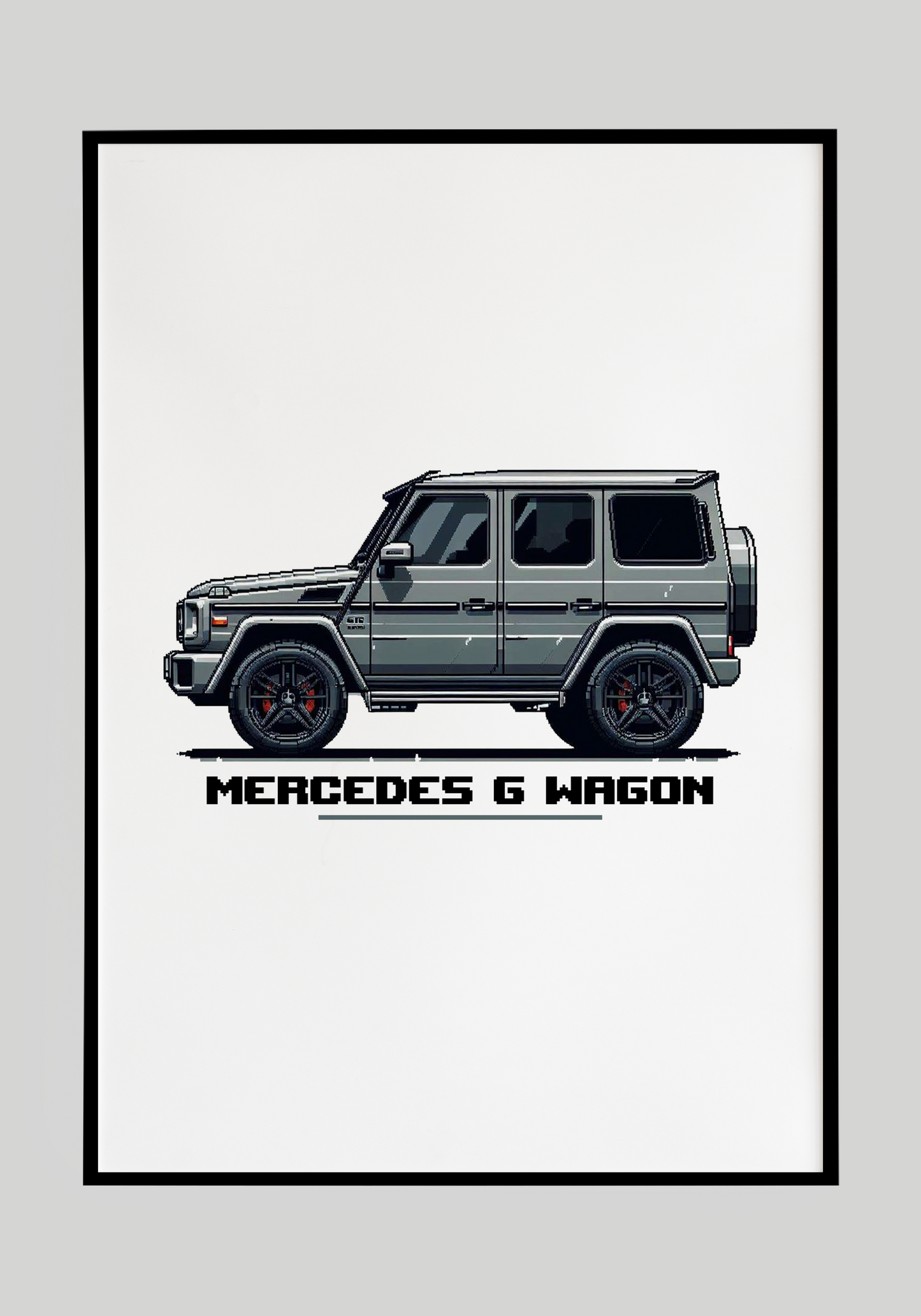 Plakat Mercedes G Wagon X