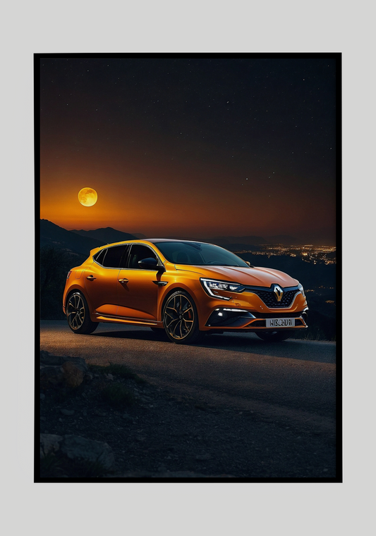 Plakat Renault Megane RS