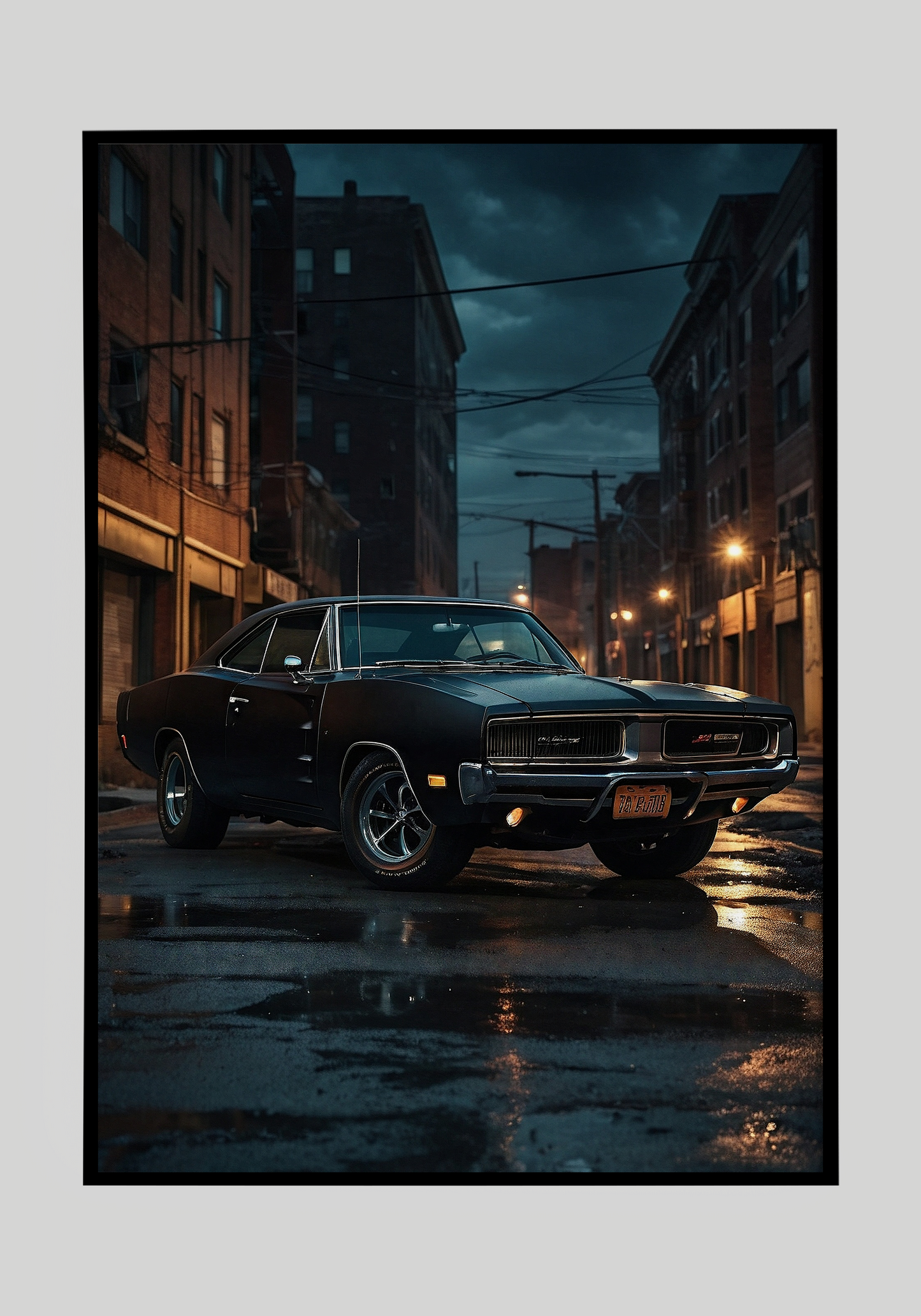 Plakat Dodge Charger 1969