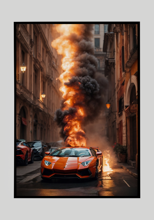 Plakat Lamborghini Aventador