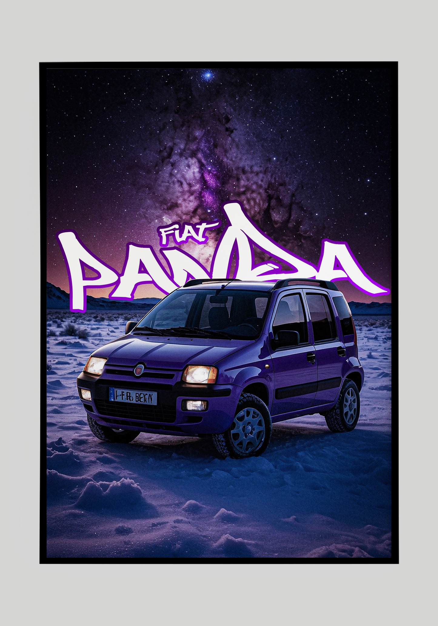 Plakat Fiat Panda+