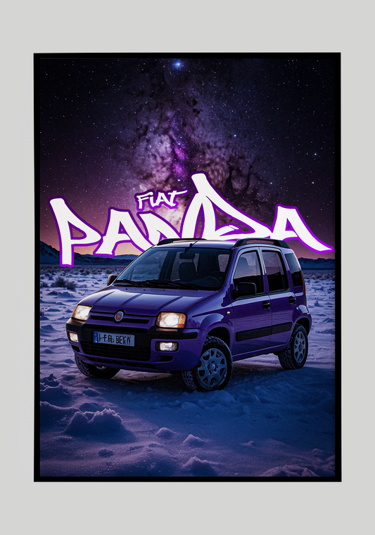 Plakat Fiat Panda+