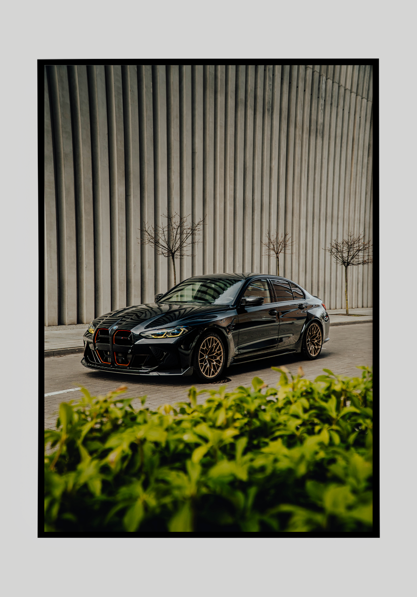 Plakat BMW M3 CS