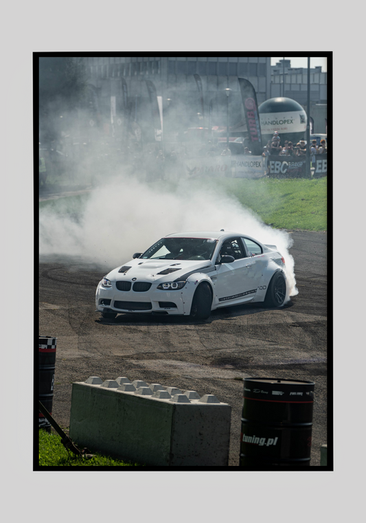 Plakat BMW E92 Drift