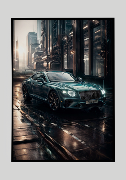 Plakat Bentley Continental