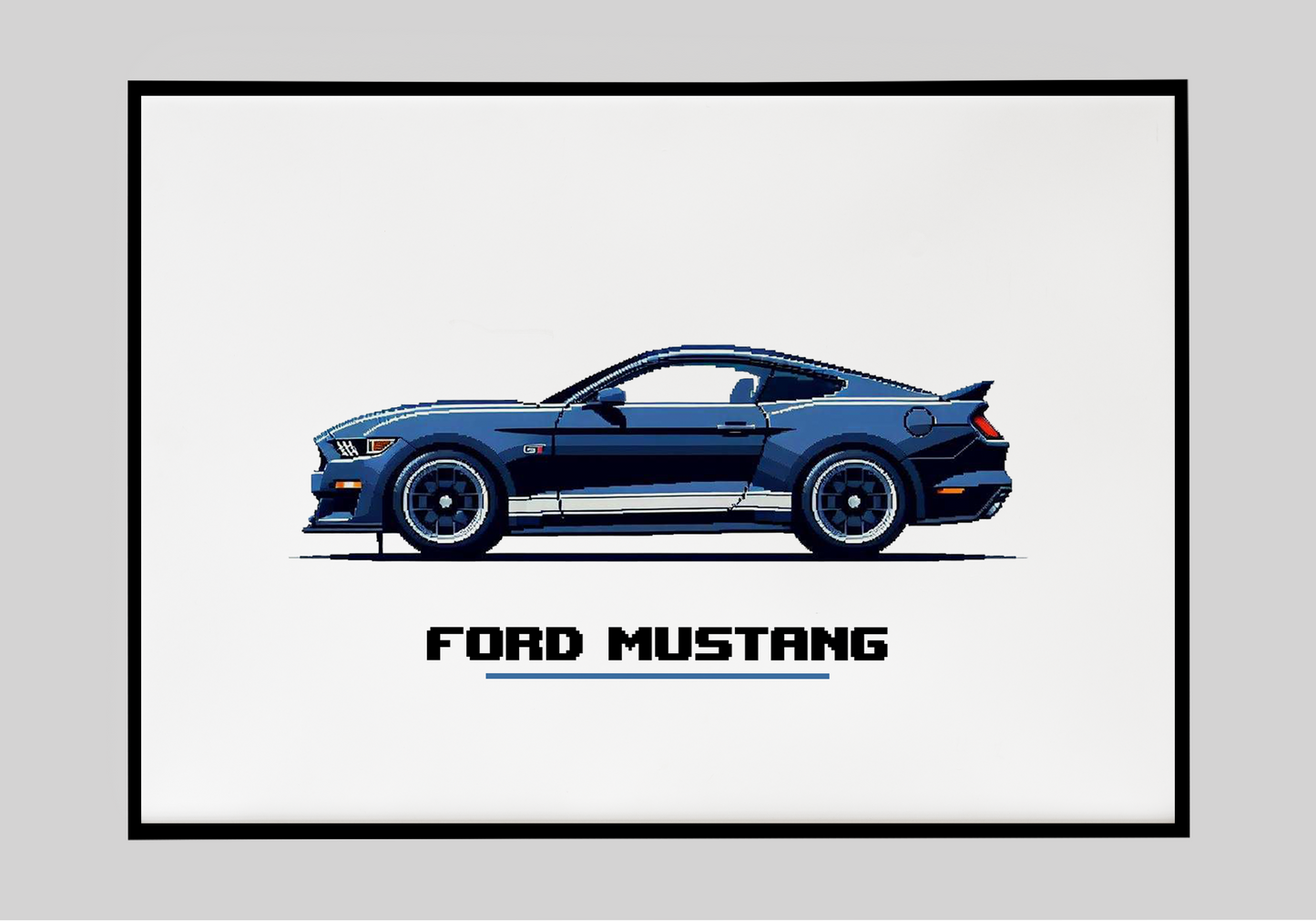 Plakat Ford Mustang X