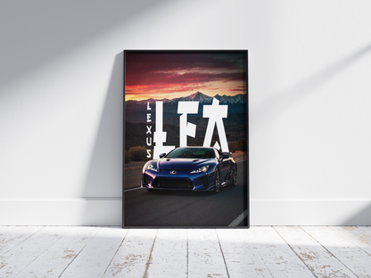 Plakat Lexus LFA+