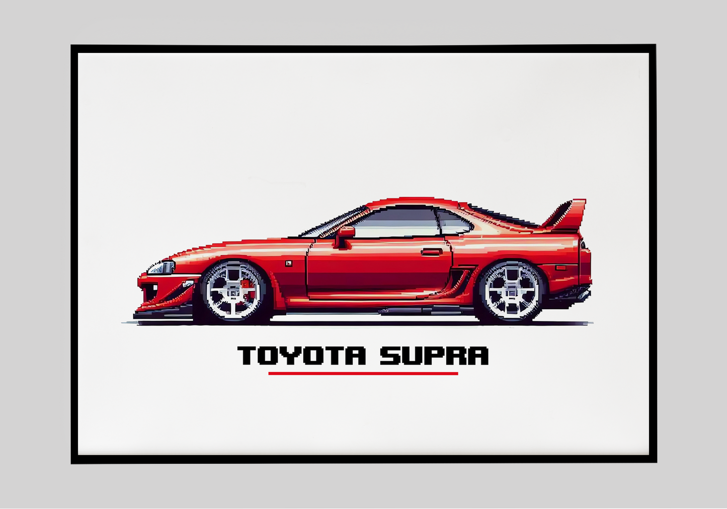 Plakat Toyota Supra MK4 X