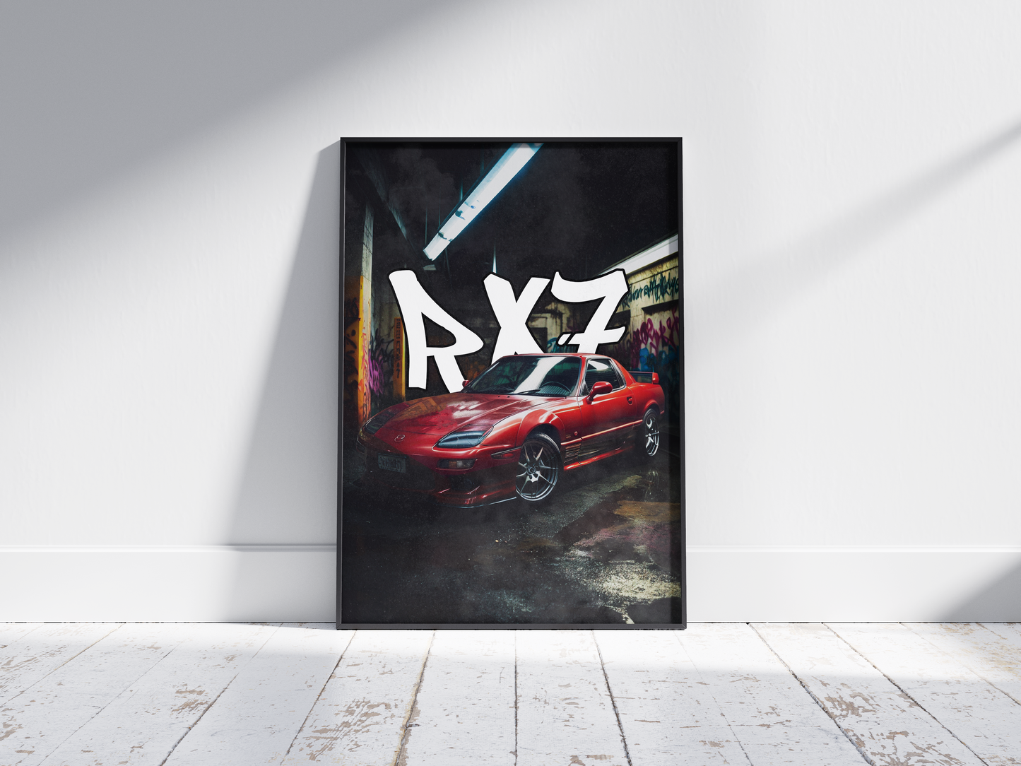 Plakat Mazda RX7+