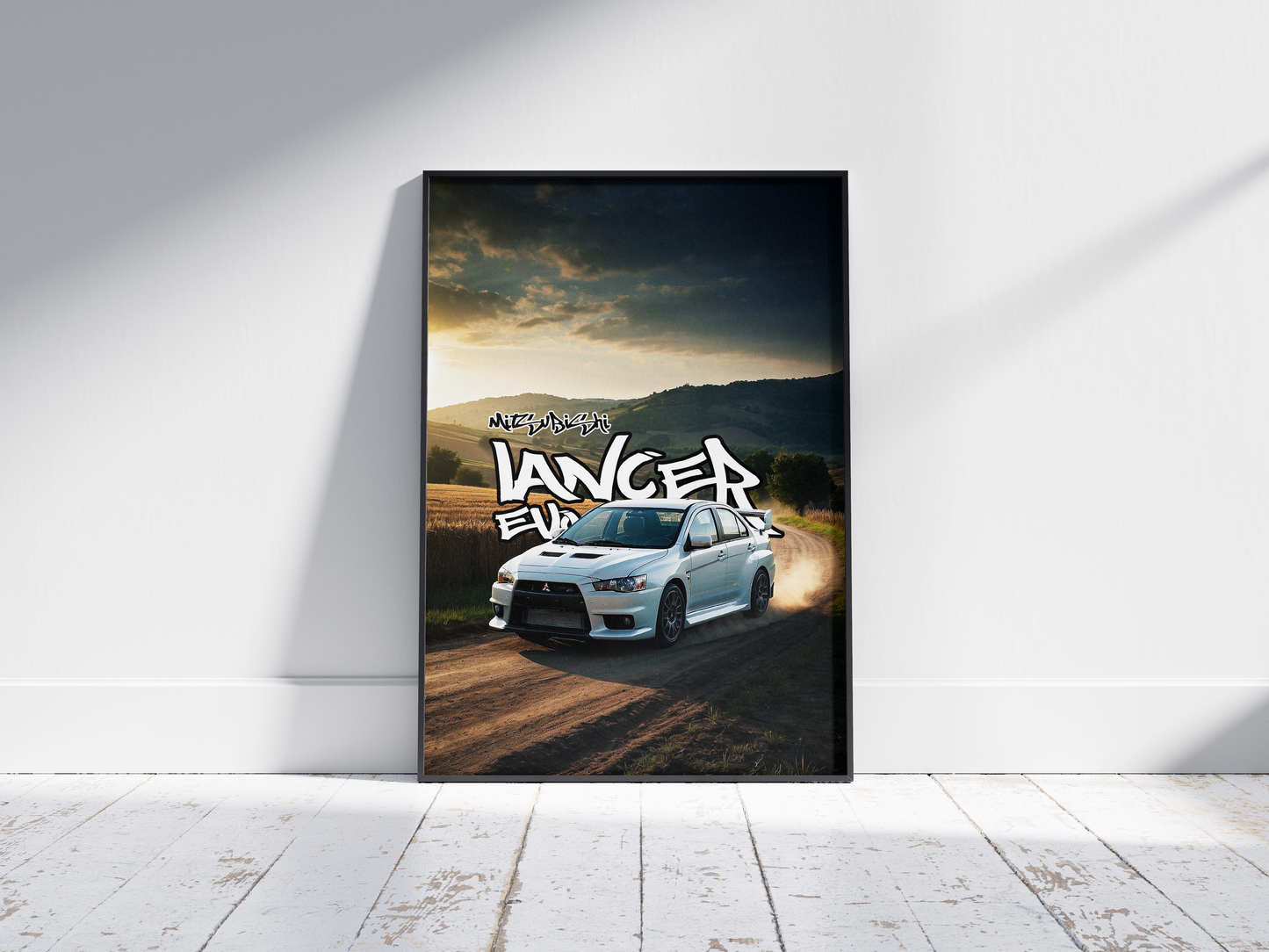 Plakat Mitsubishi Lancer EVO+