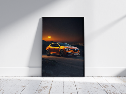 Plakat Renault Megane RS